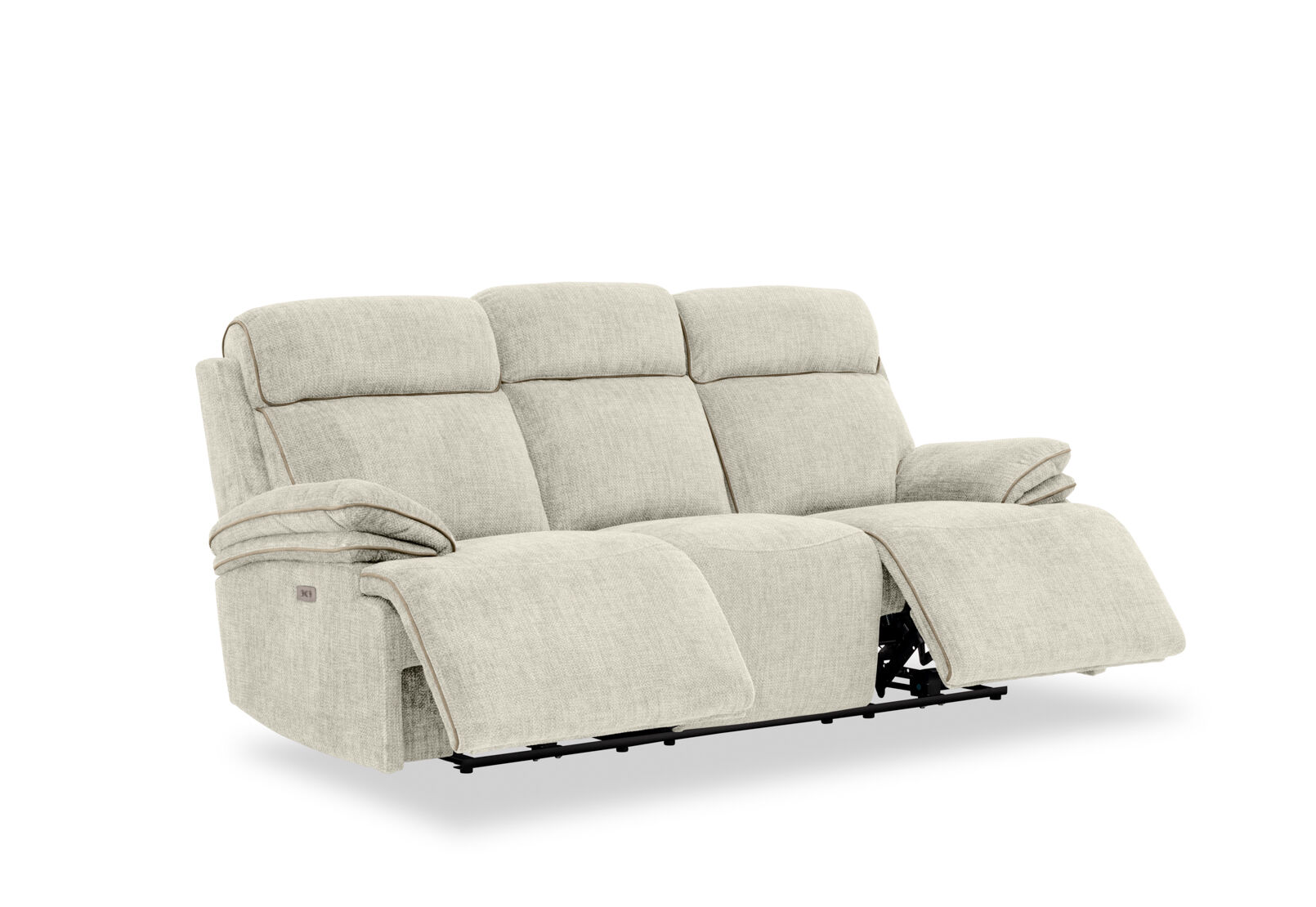 SEYMOUR FABRIC - 3 Seater Electric Recliner SEYMOUR FABRIC