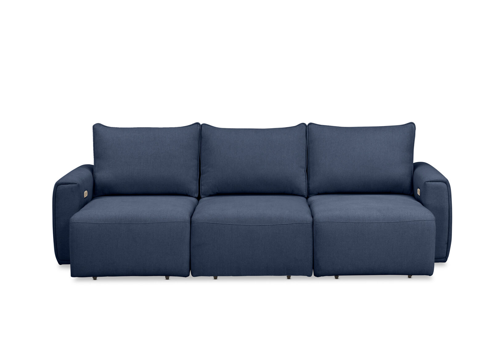 MIKAELA - 3 Seater with Sliding Electric Chaise MIKAELA