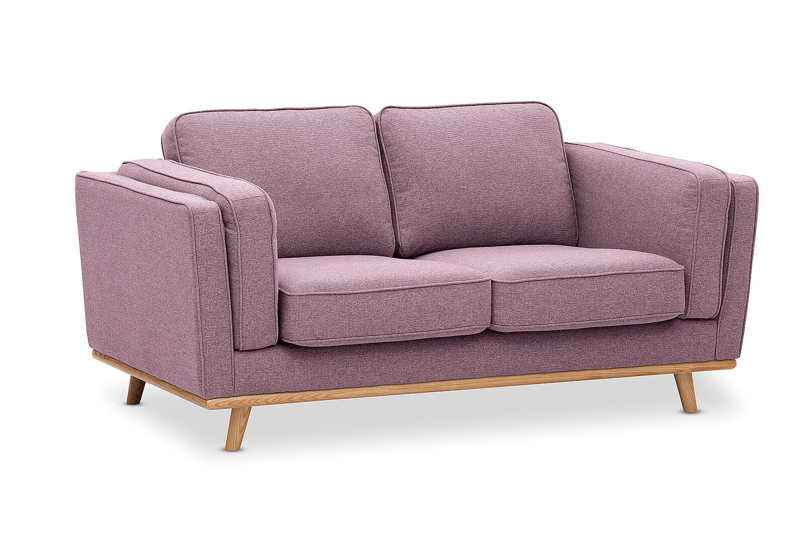 LILAC LORAS Fabric 2 Seater Sofa
