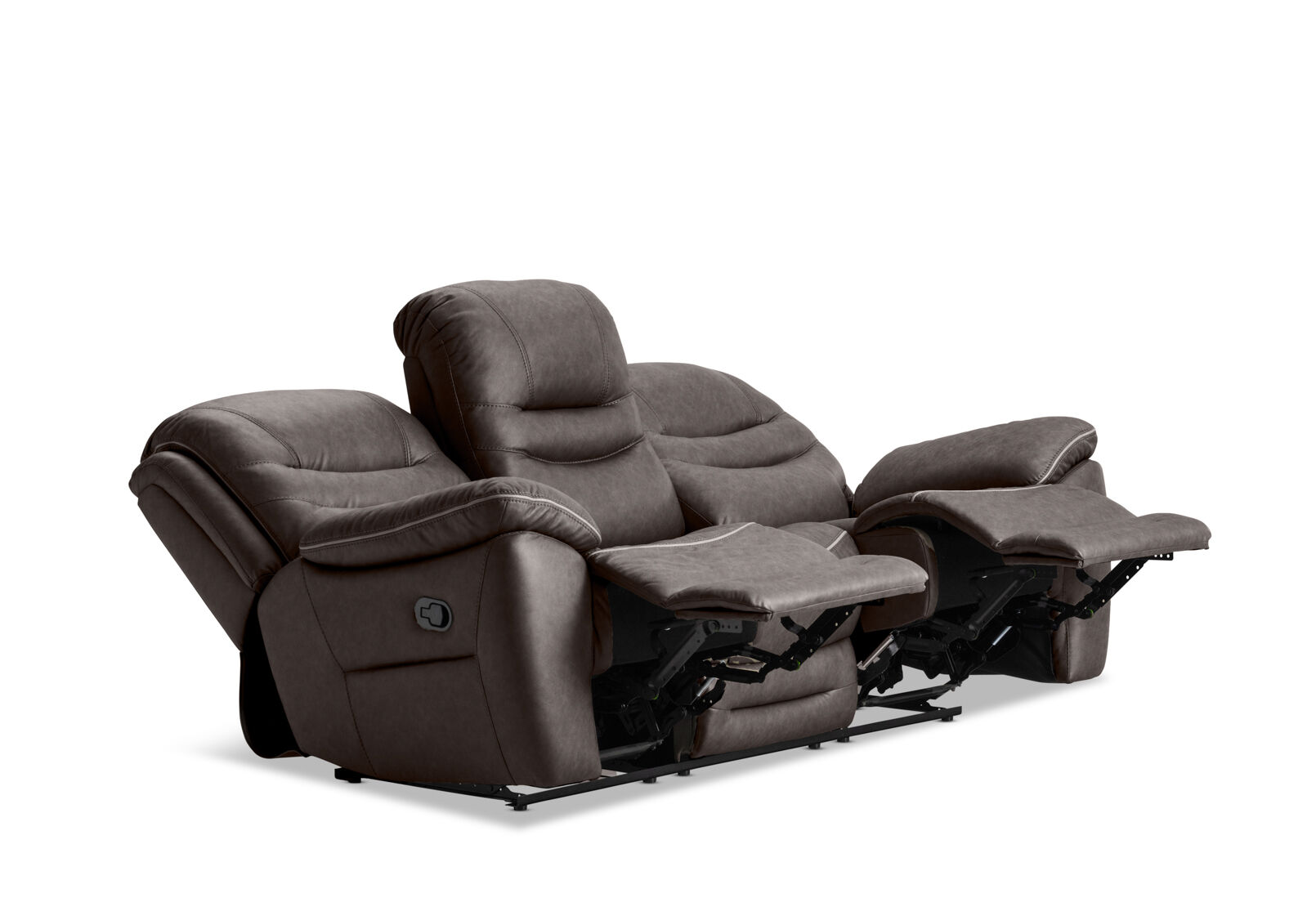 FEDERER FABRIC - 3 Seater with inbuilt Recliners FEDERER FABRIC