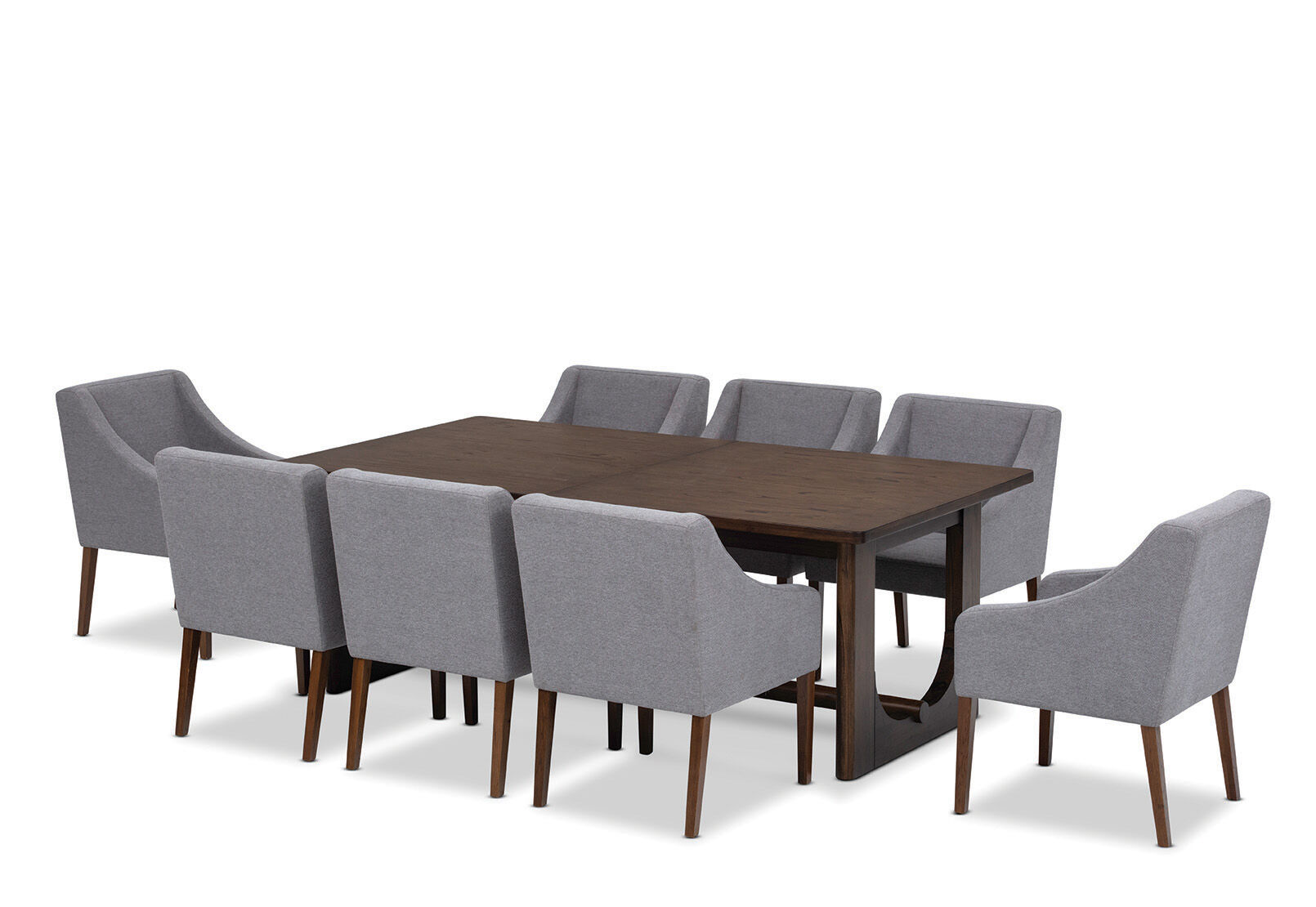 NICCOLO - 9 Piece Extension Dining Suite with Volante Dining Chairs NICCOLO