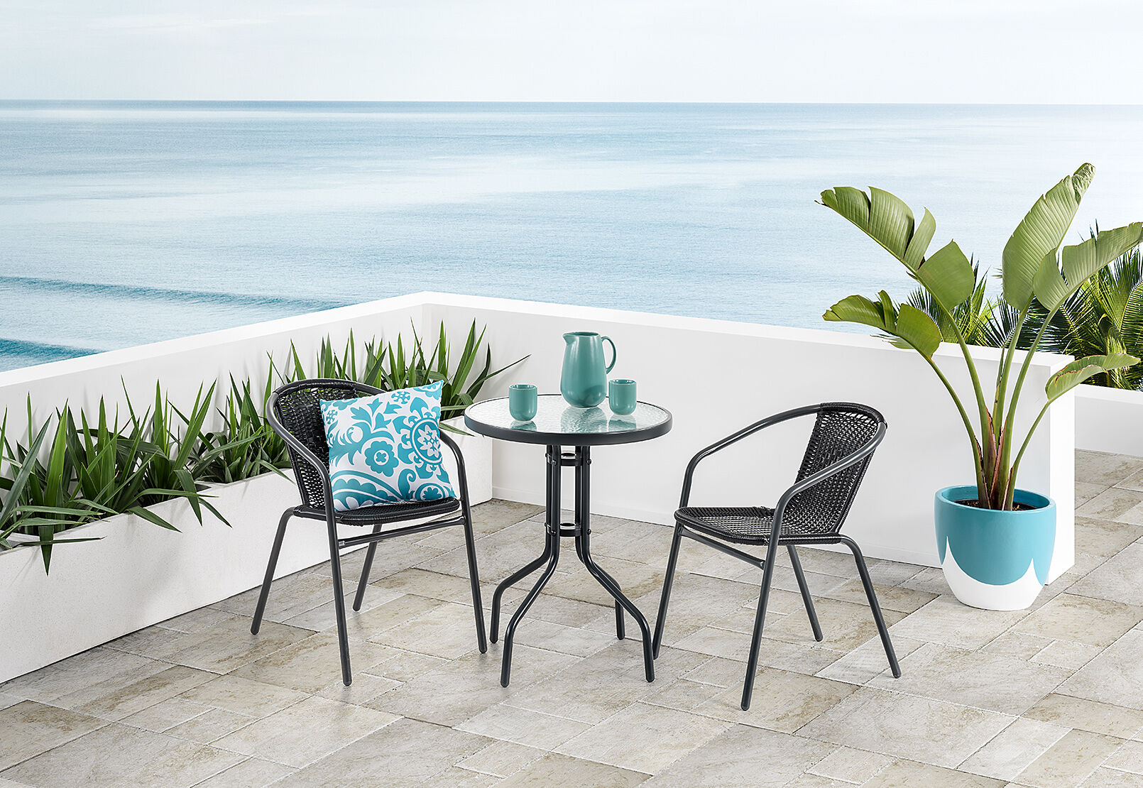 Anchor 3 Piece Outdoor Patio Setting Amart Furniture