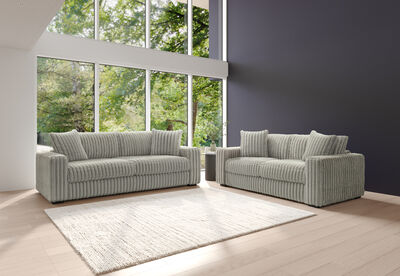 SACHA FABRIC - 3.5 Seater Sofa