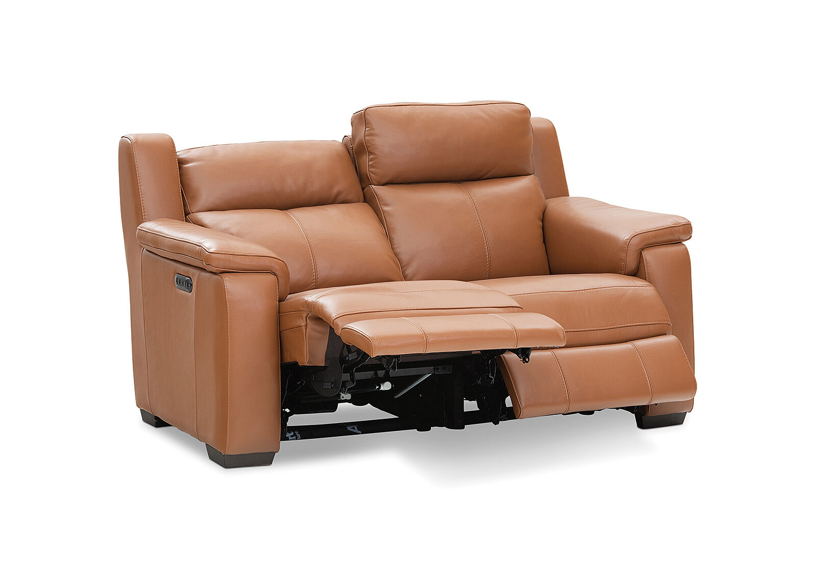 CAPELLO - Leather 2 Seater Sofa with 2 Inbuilt Electric Recliners CAPELLO