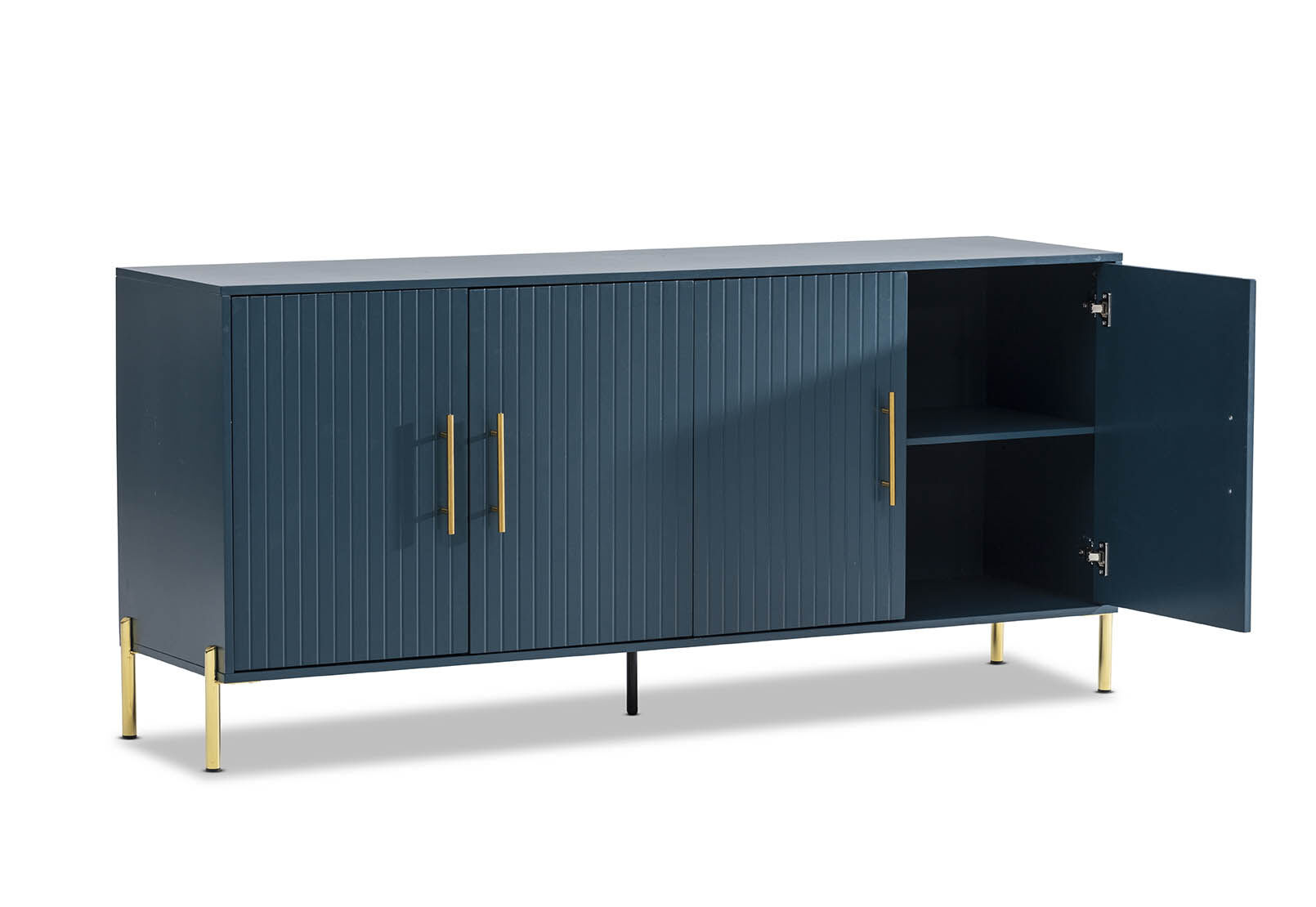 DELGADO - Teal 4 Door Buffet DELGADO