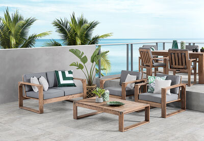 SHADOW2 - 4 Piece Outdoor Lounge Setting