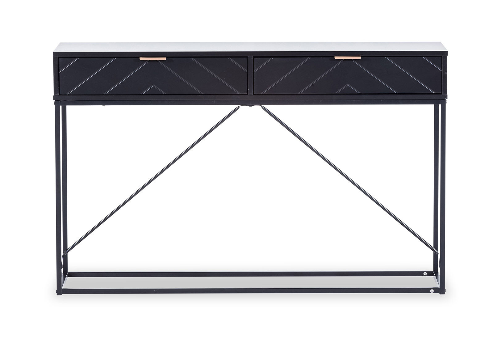 HARDING - Black Sofa Table HARDING