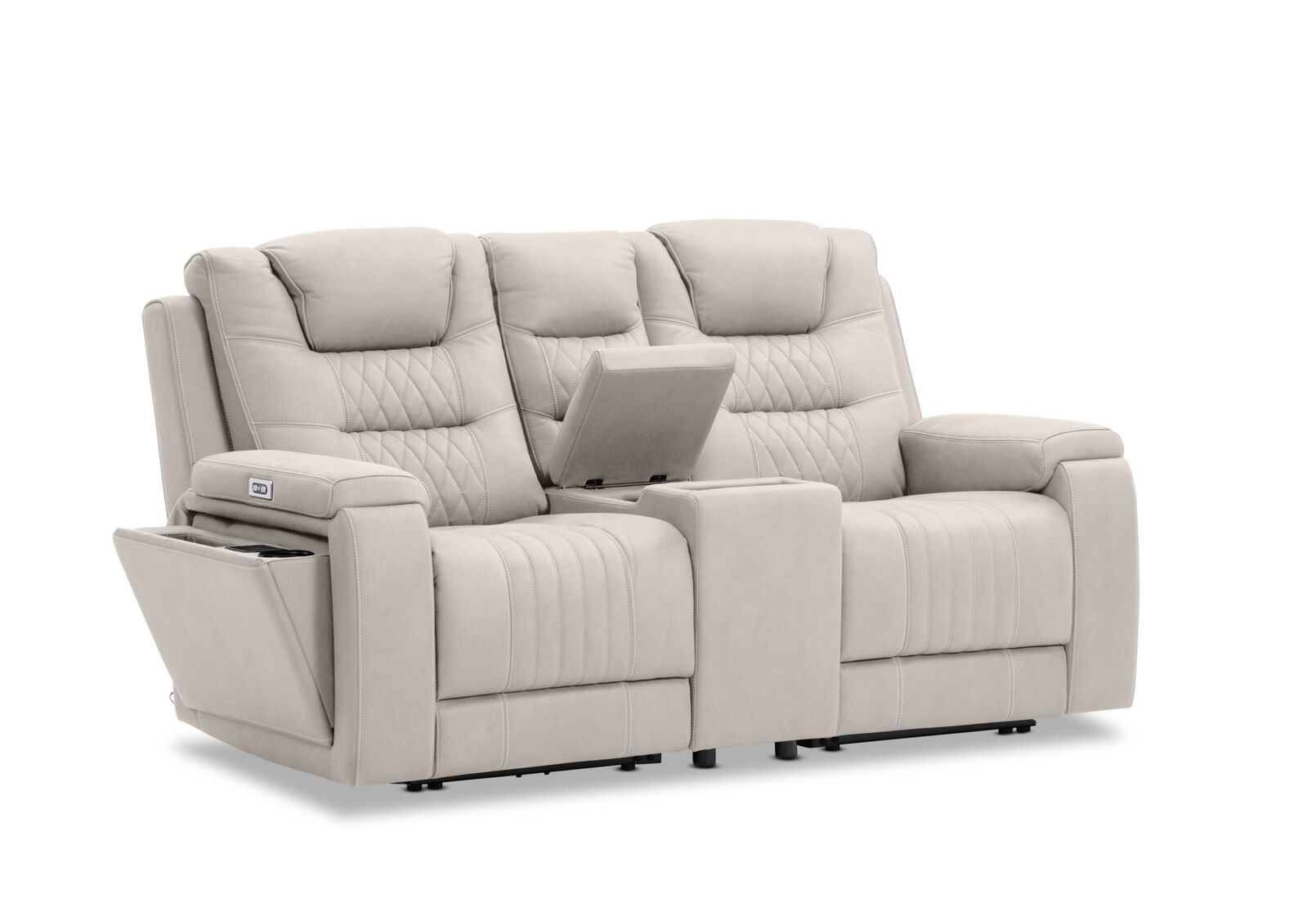 AGASSI FABRIC - 2 Seater with Dual Motor Recliners AGASSI FABRIC