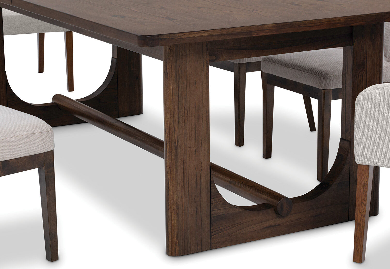 NICCOLO - 9 Piece Extension Dining Suite with 2 Volante and 6 Santino Dining Chairs. NICCOLO