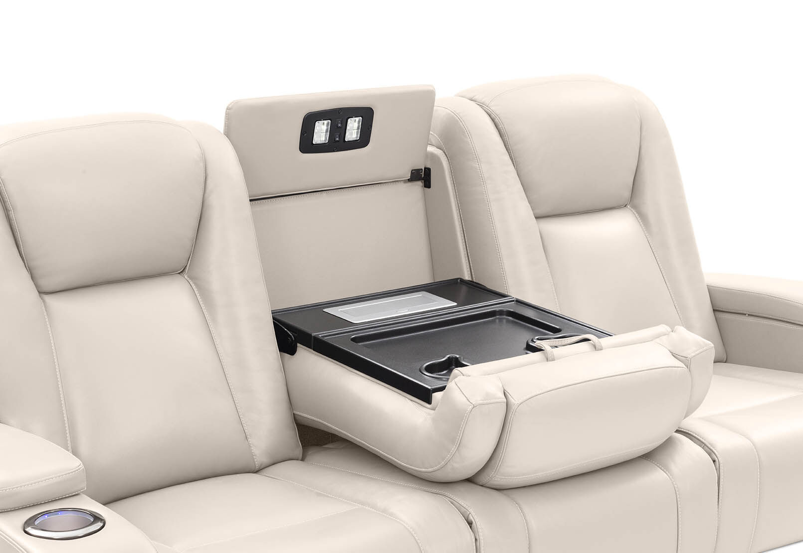 SENTINAL MK2 LEATHER - 3 Seater with 2 Electric Recliners SENTINAL MK2 LEATHER