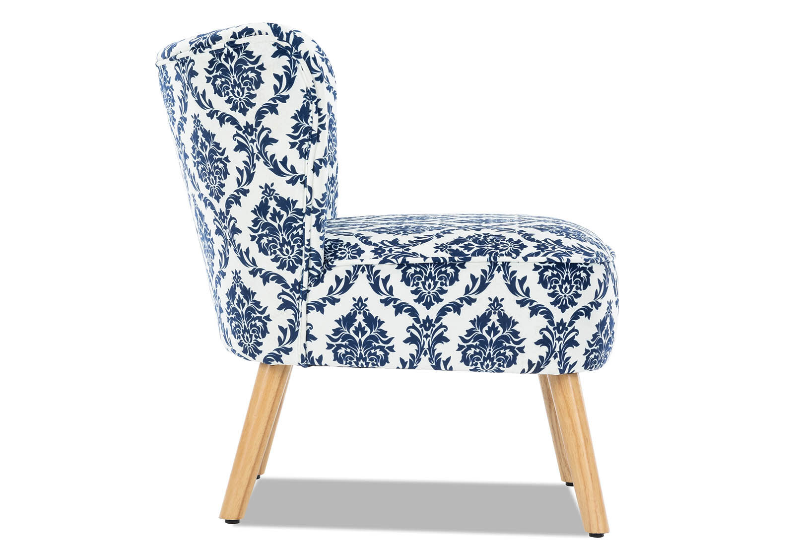 NAVY/WHITE JANE Accent Chair