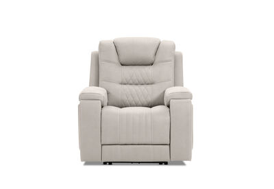 AGASSI FABRIC - Dual Electric Recliner