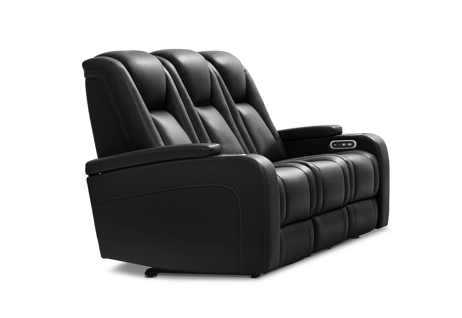 SENTINAL MK2 LEATHER - 3 Seater with 2 Electric Recliners SENTINAL MK2 LEATHER