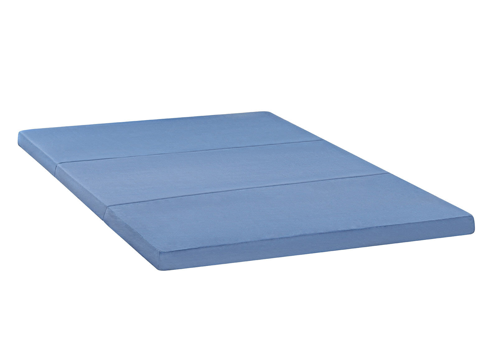 Blue Posadas 3 Fold Double Mattress Amart Furniture