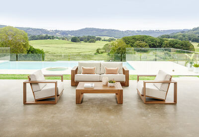 PALAZZA - 4 Piece Outdoor Lounge Setting