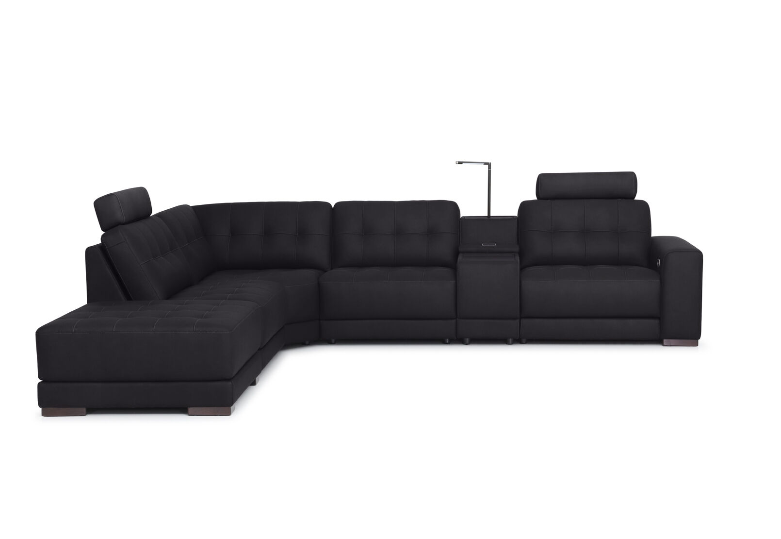 COWPER FABRIC - Corner Lounge with LHF Chaise COWPER FABRIC