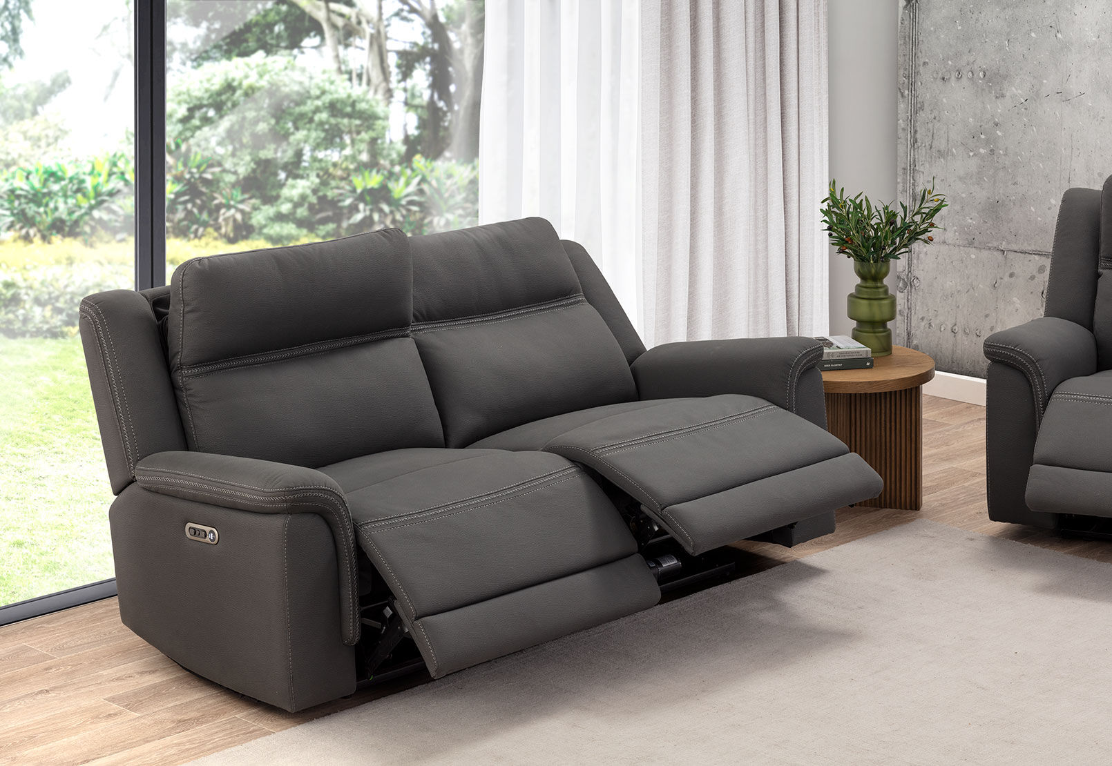 WOLFGANG FABRIC - 2.5 Seater Electric Recliner WOLFGANG FABRIC