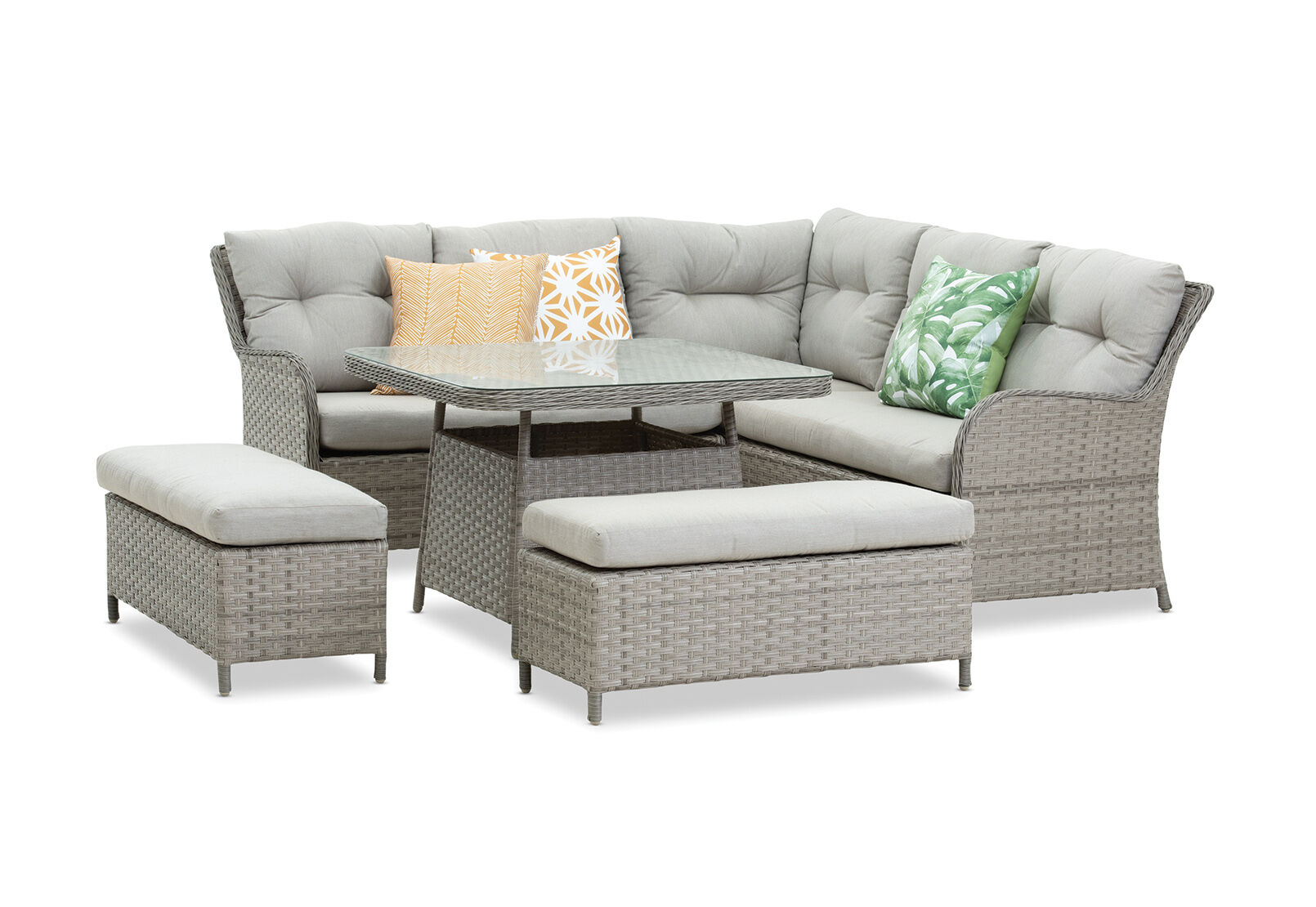AQUATA - Outdoor Lounge Dining Setting AQUATA