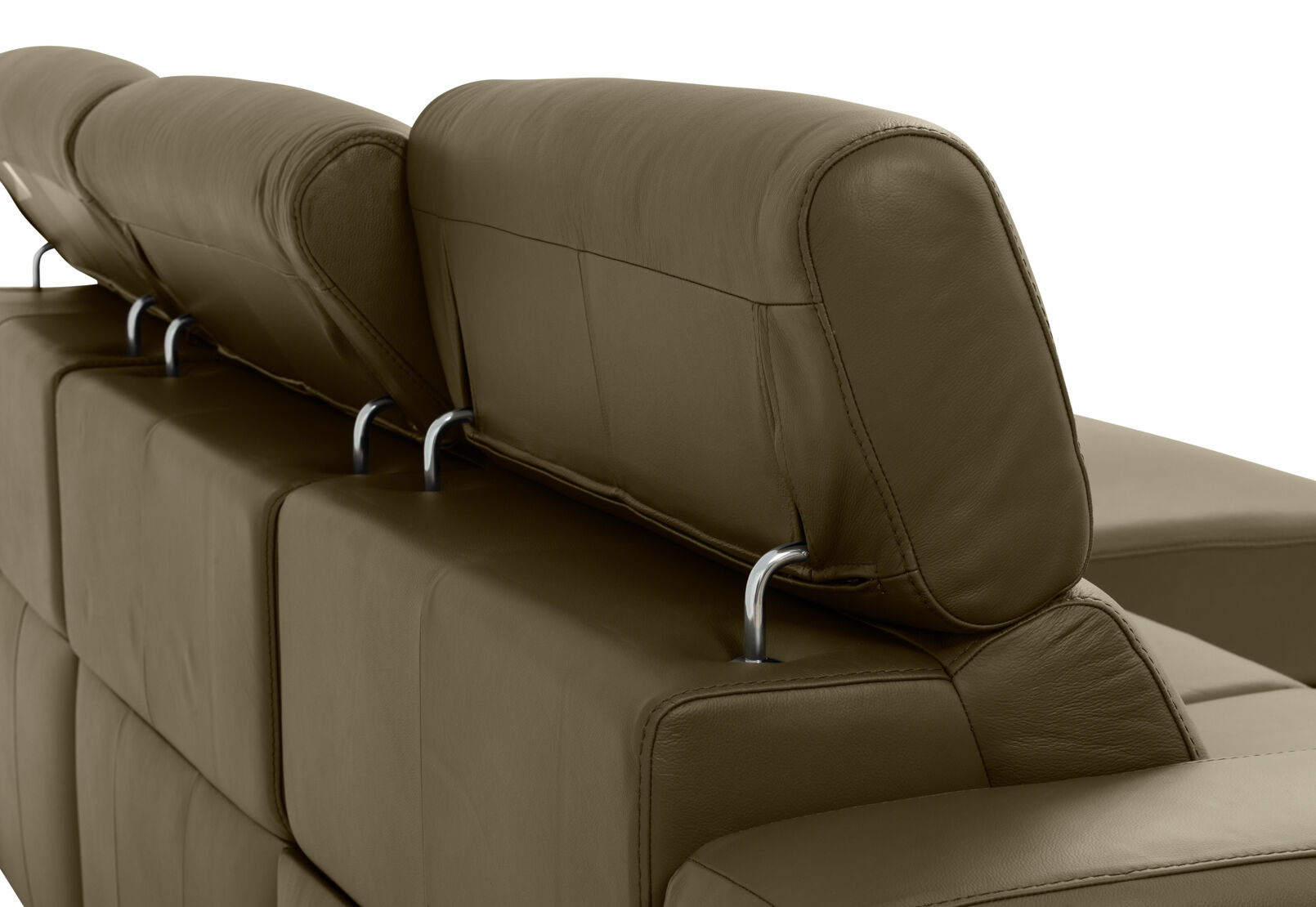 DAMIAN LEATHER - 3 Seater Sofa with RHF Chaise DAMIAN LEATHER