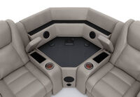 SENTINAL MK2 LEATHER - 4 Piece Corner with LHF Console SENTINAL MK2 LEATHER