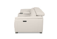 FIORELLA LEATHER - 2.5 Seater with Inbuilt Electric Recliners and Console FIORELLA LEATHER