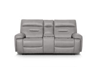 HOLLYWOOD FABRIC - 2 Seater with Electric Recliners & Console HOLLYWOOD FABRIC