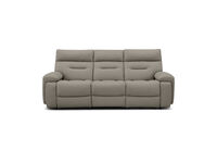 HOLLYWOOD LEATHER - 3 Seater with 2 inbuilt Electric Recliners HOLLYWOOD LEATHER