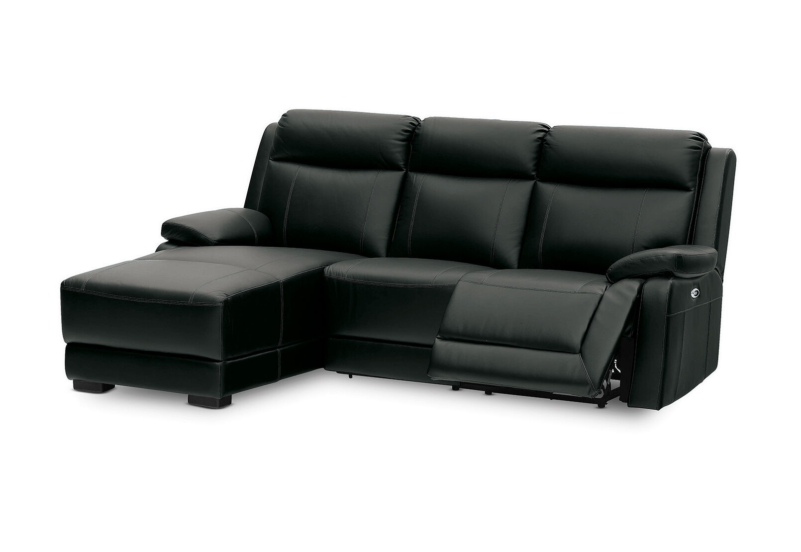 SAN MARCO - Leather 3 Seater Left-Hand Facing Chaise SAN MARCO