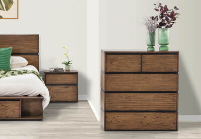 MEDORA - 5 Drawer Split Tall Chest