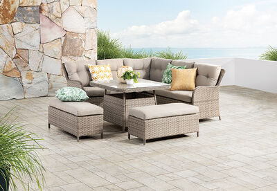 AQUATA - Outdoor Lounge Dining Setting