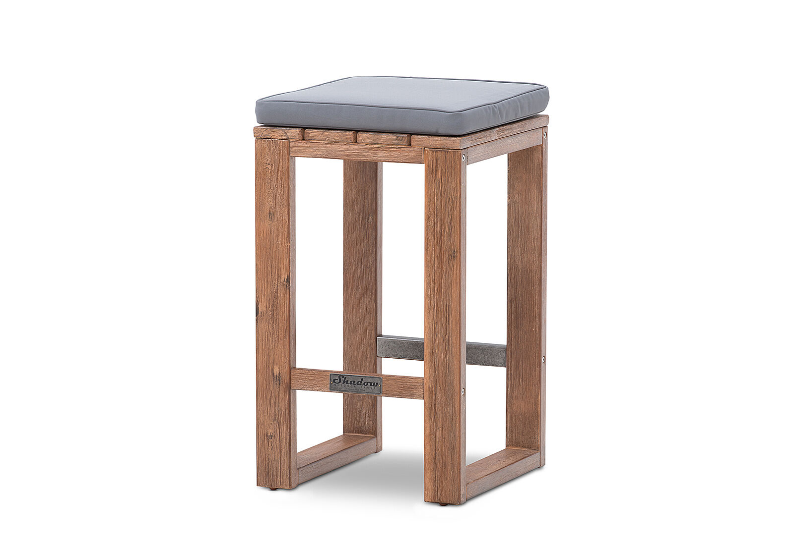 light grey shadow2 outdoor bar stool  amart furniture