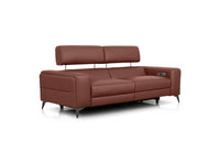 SINATRA LEATHER - 3 Seater with 2 Inbuilt Electric Recliner SINATRA LEATHER
