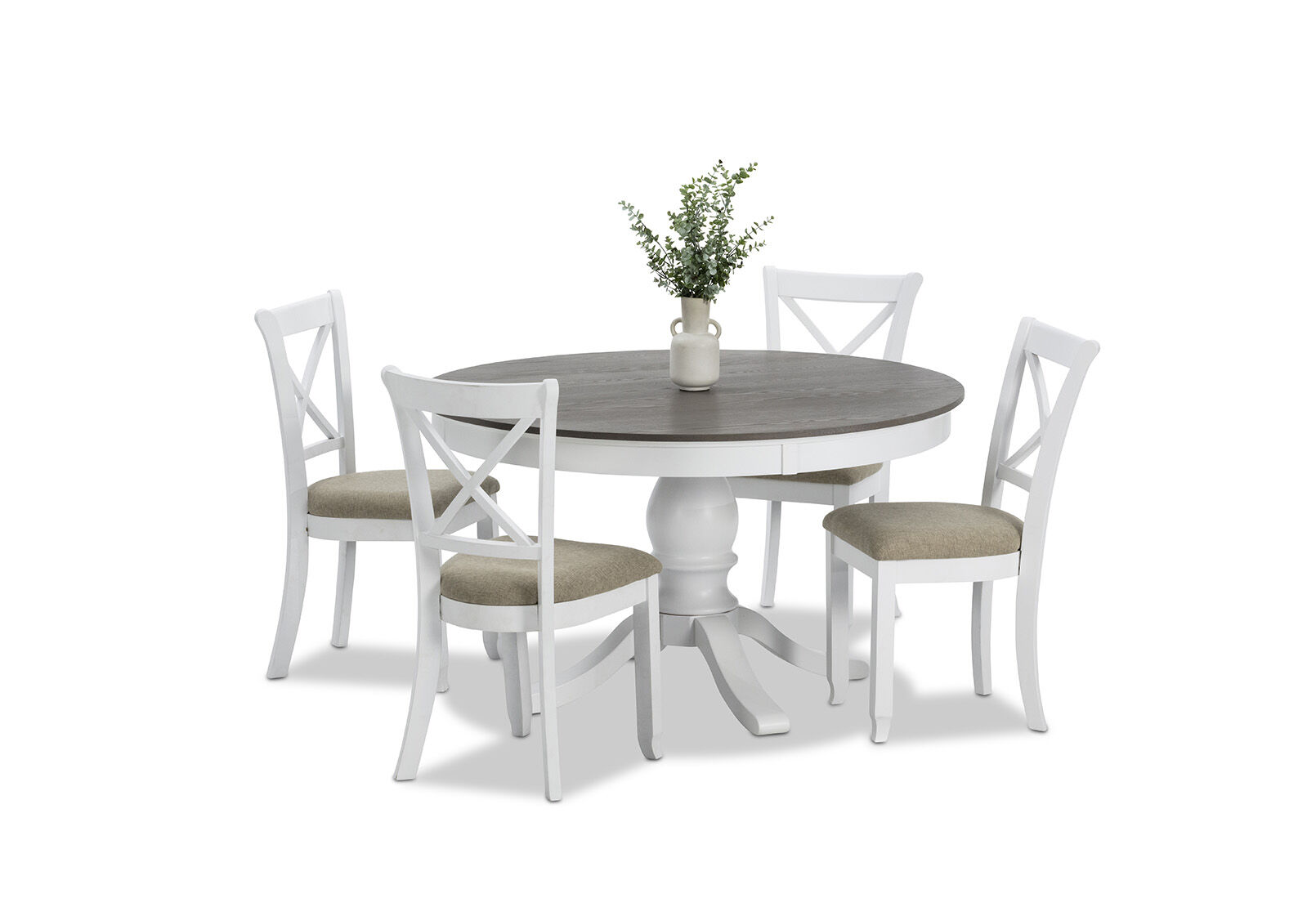 MARSEILLE MK2 - 5 Piece Dining Suite with Malu Dining Chairs MARSEILLE MK2