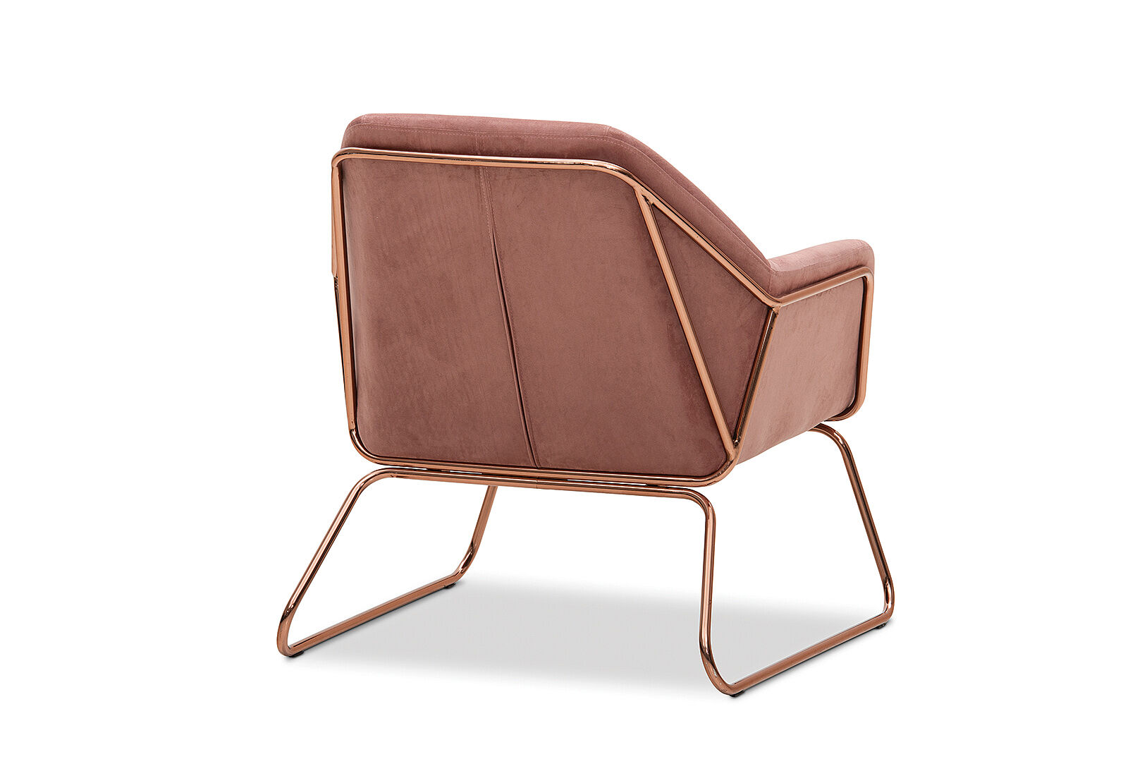 BLUSH HARRIET Fabric Accent Chair Amart Furniture