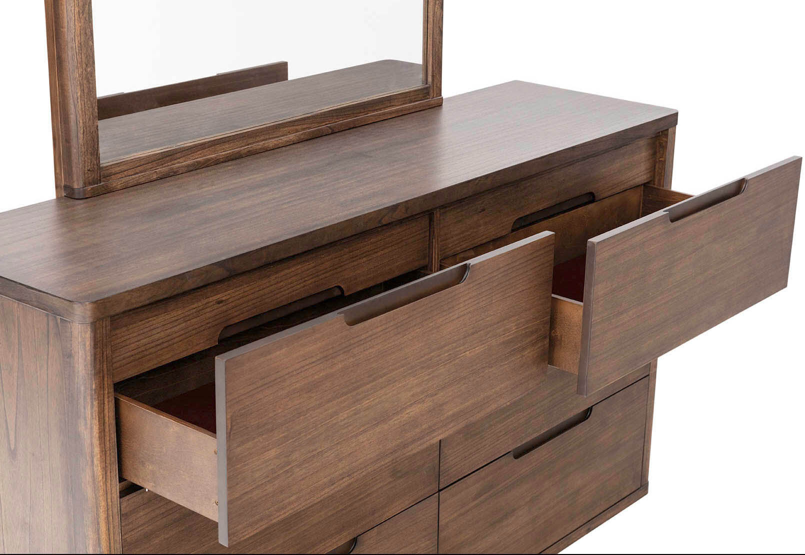 NICCOLO - 6 Drawer Dresser with Mirror NICCOLO
