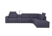 COWPER FABRIC - Corner Lounge with RHF Chaise COWPER FABRIC