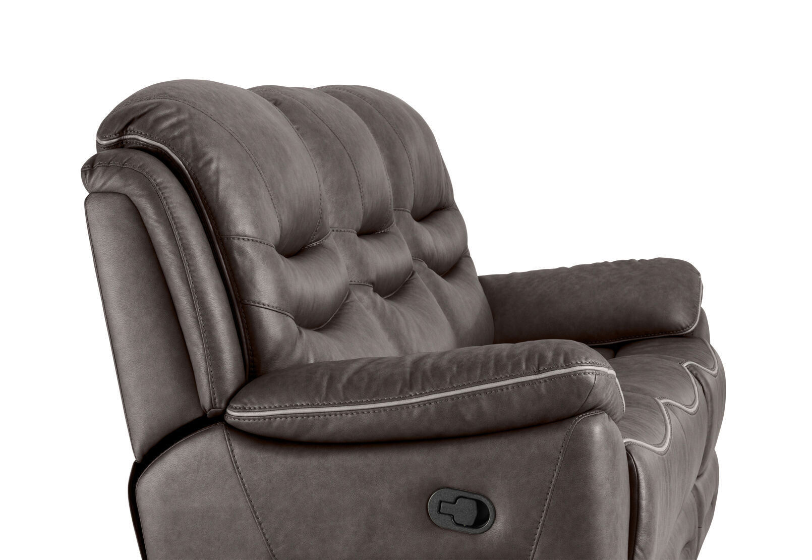 FEDERER FABRIC - 3 Seater with inbuilt Recliners FEDERER FABRIC