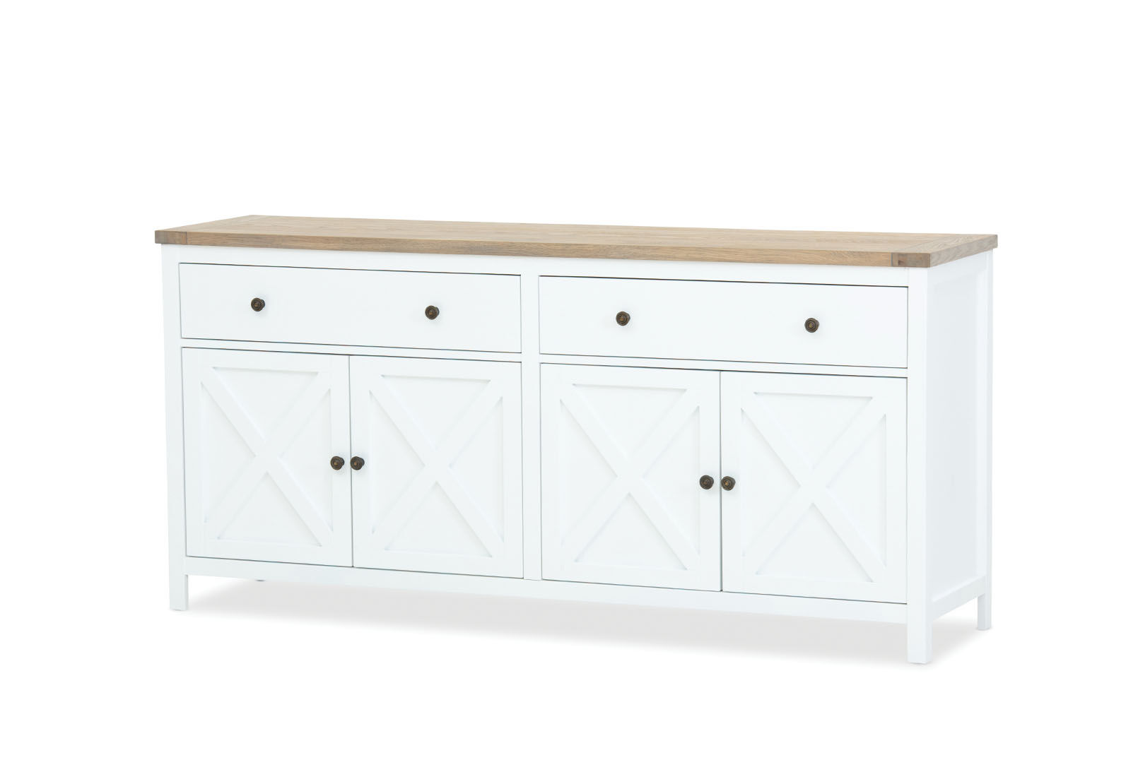 WHITE/OAK NORMANDY Buffet