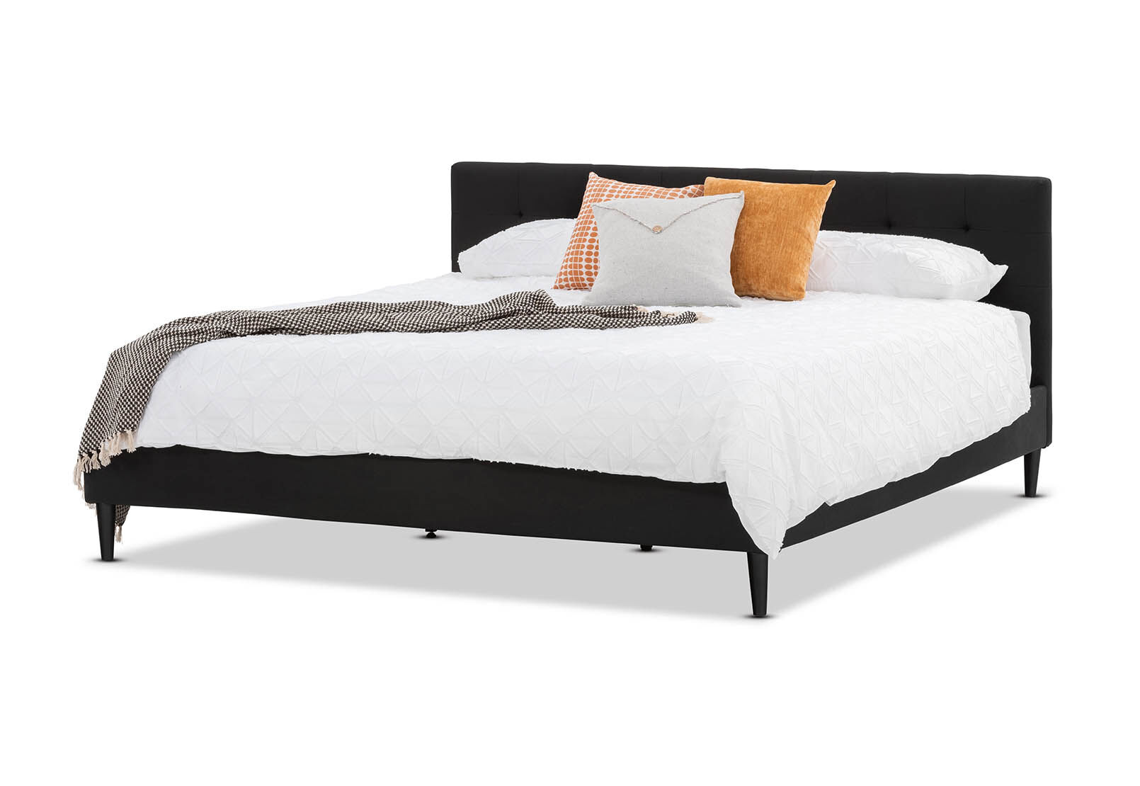 MURTEN - Charcoal King Bed MURTEN