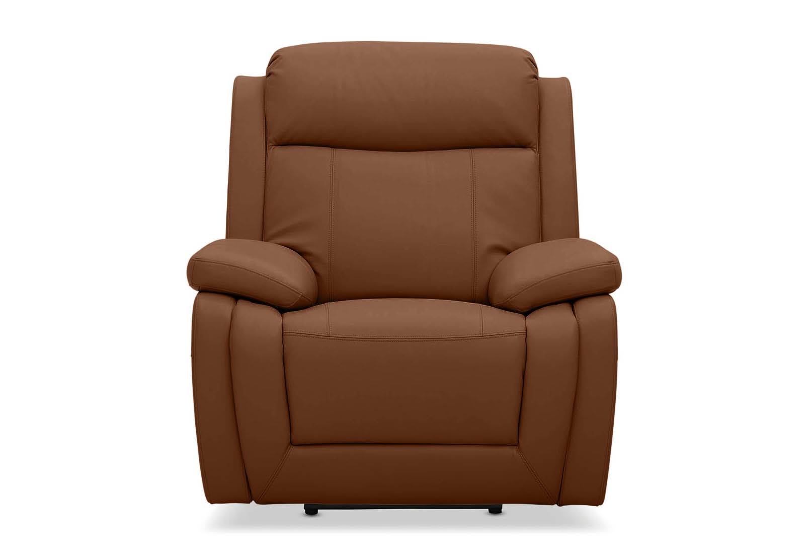 TAN SAN MARCO Leather Electric Recliner