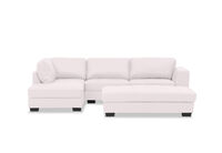 HAYWOOD - LHF Corner Lounge with Ottoman HAYWOOD