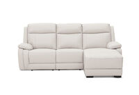 SAN MARCO - Leather 3 Seater Right-Hand Facing Chaise SAN MARCO