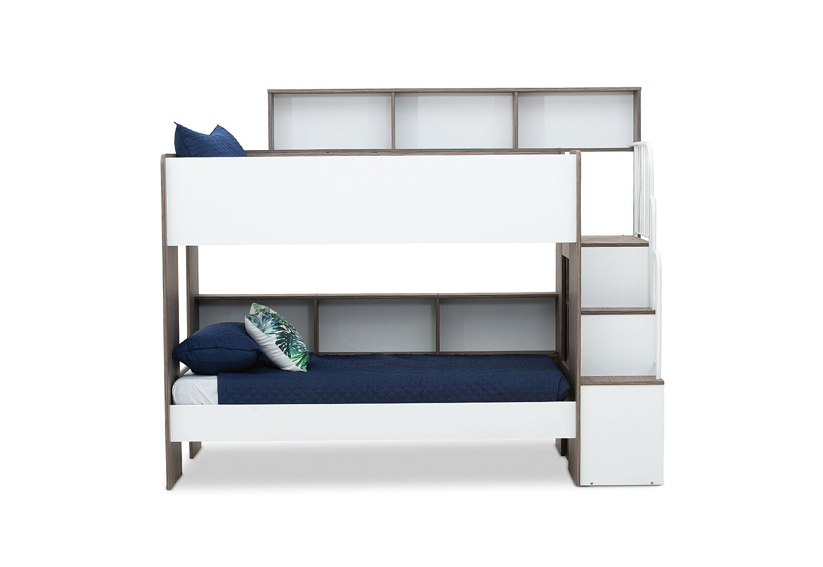 White Tango Jason Mk2 Double Bunk Bed Amart Furniture White Tango Jason Mk2 Double Bunk Bed, Bunk Bed King Reviews