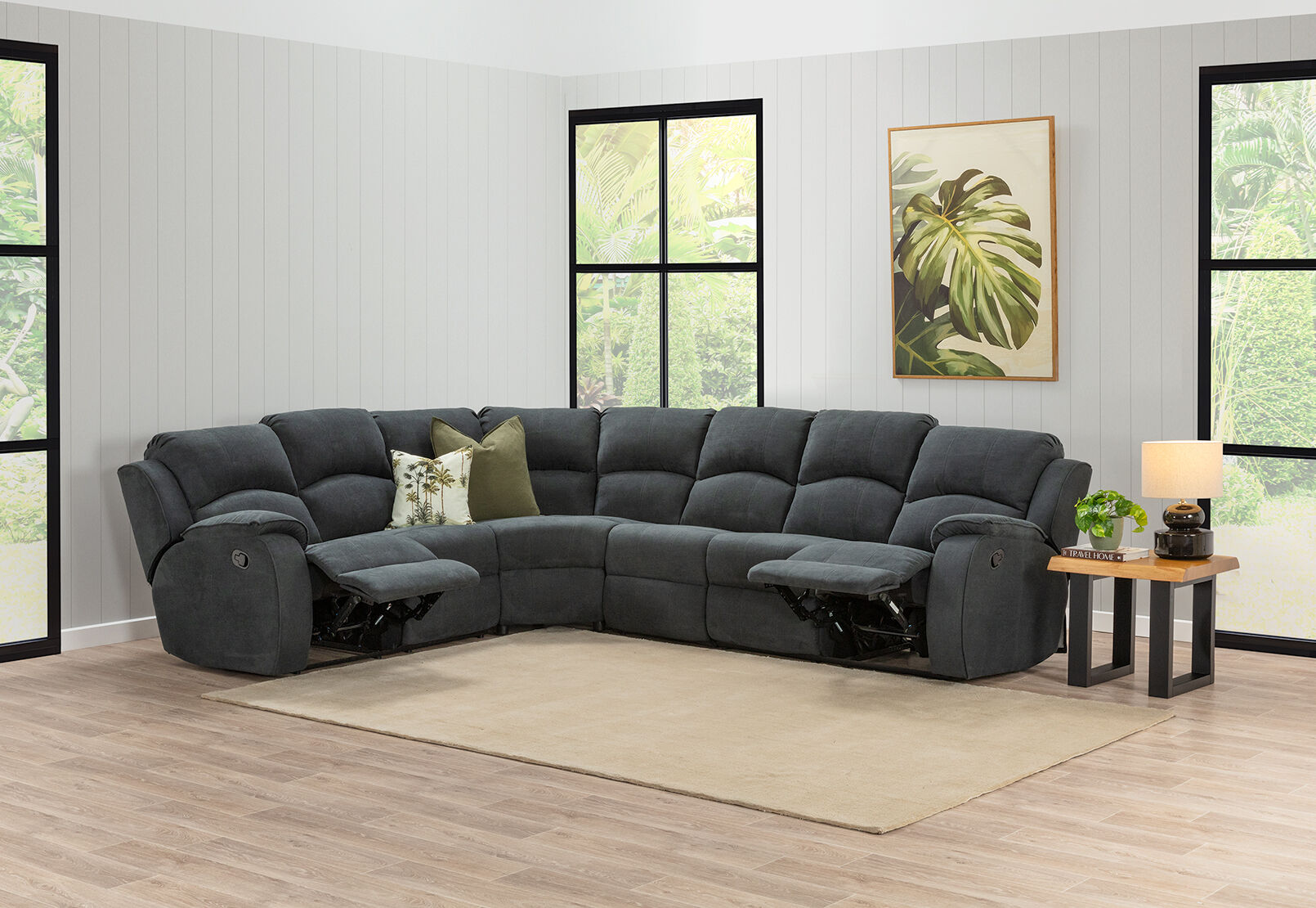 KAYDEN FABRIC - Corner Lounge KAYDEN FABRIC