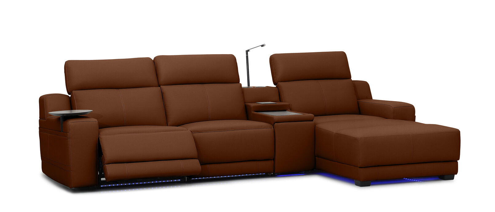 CASSIUS MK2 LEATHER - 3 Seater RHF Chaise CASSIUS MK2 LEATHER