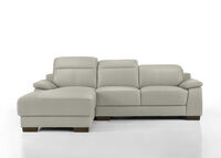 ESCHER LEATHER - 3 Seater LHF Chaise ESCHER LEATHER