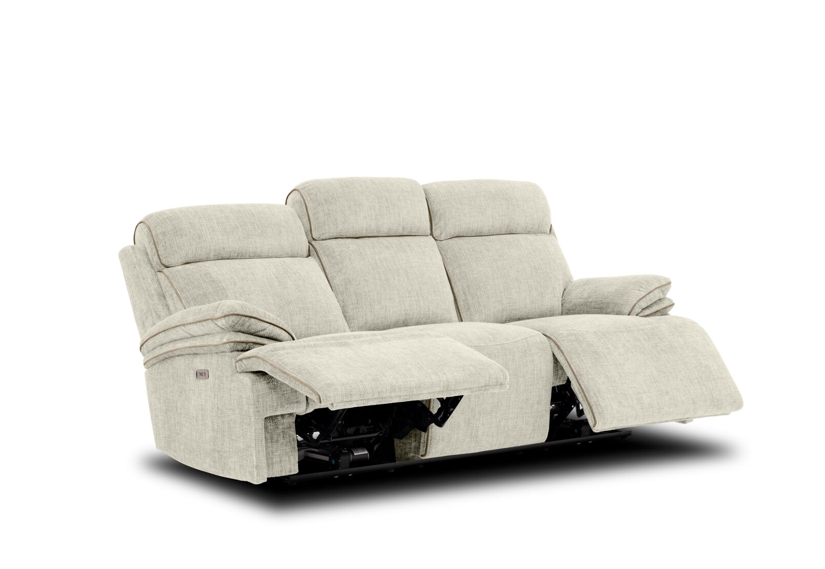 SEYMOUR FABRIC - 3 Seater Electric Recliner SEYMOUR FABRIC