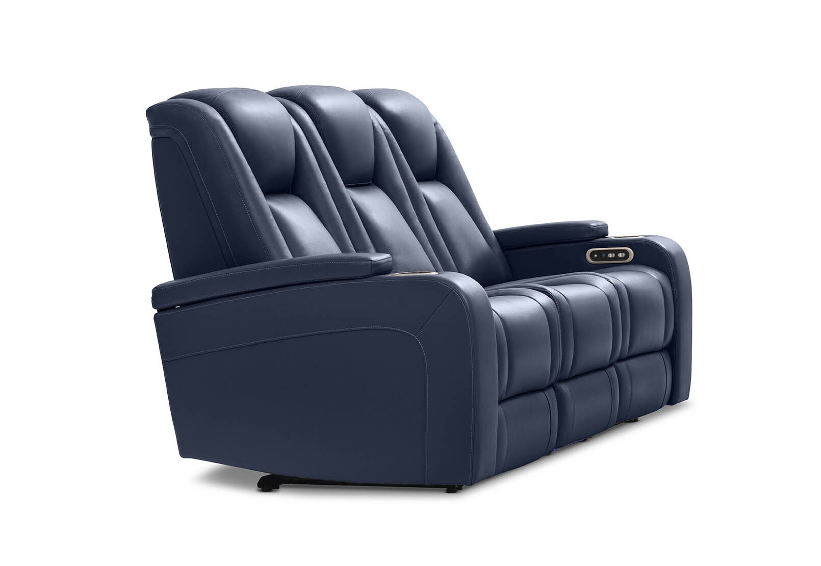SENTINAL MK2 LEATHER - 3 Seater with 2 Electric Recliners SENTINAL MK2 LEATHER