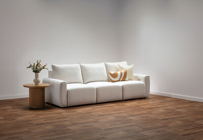 MIKAELA - 3 Seater with Sliding Electric Chaise