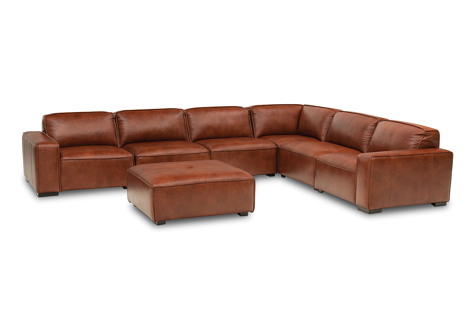 Mahogany Verena 7 Piece Modular Package Amart Furniture
